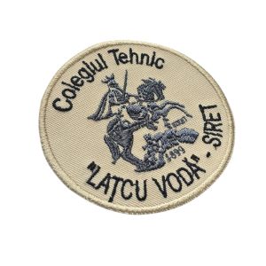 Emblemă brodată Colegiul Tehnic "Lațcu Vodă" Siret