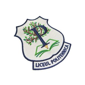 Emblemă brodată Liceul Politehnica București