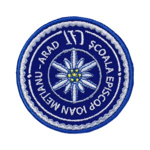 Emblema brodată Școala Episcop Ioan Mețianu