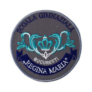 Emblemă brodată Școala Gimnazială „Regina Maria” București